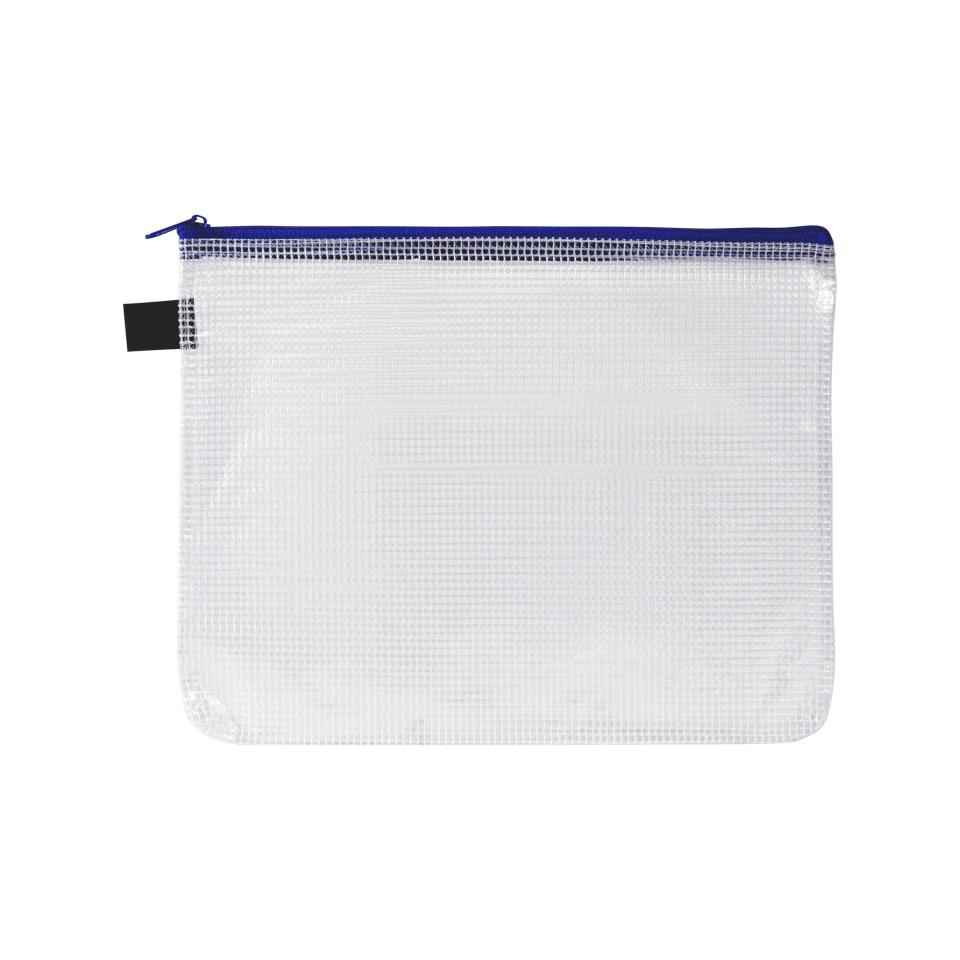 Avery Handy Pouch With Zip A5 Blue