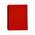 Thumbnail image of Winc Display Book A4 Refillable 20 Pocket Red