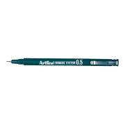 Artline Drawing System Fineliner Pen Extra Fine 0.5mm Black Each