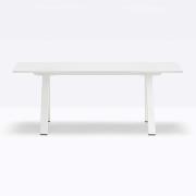Pedrali Arki Dining Height Table 2000 W X 790 D X 1070mm H White Table Top With White Legs