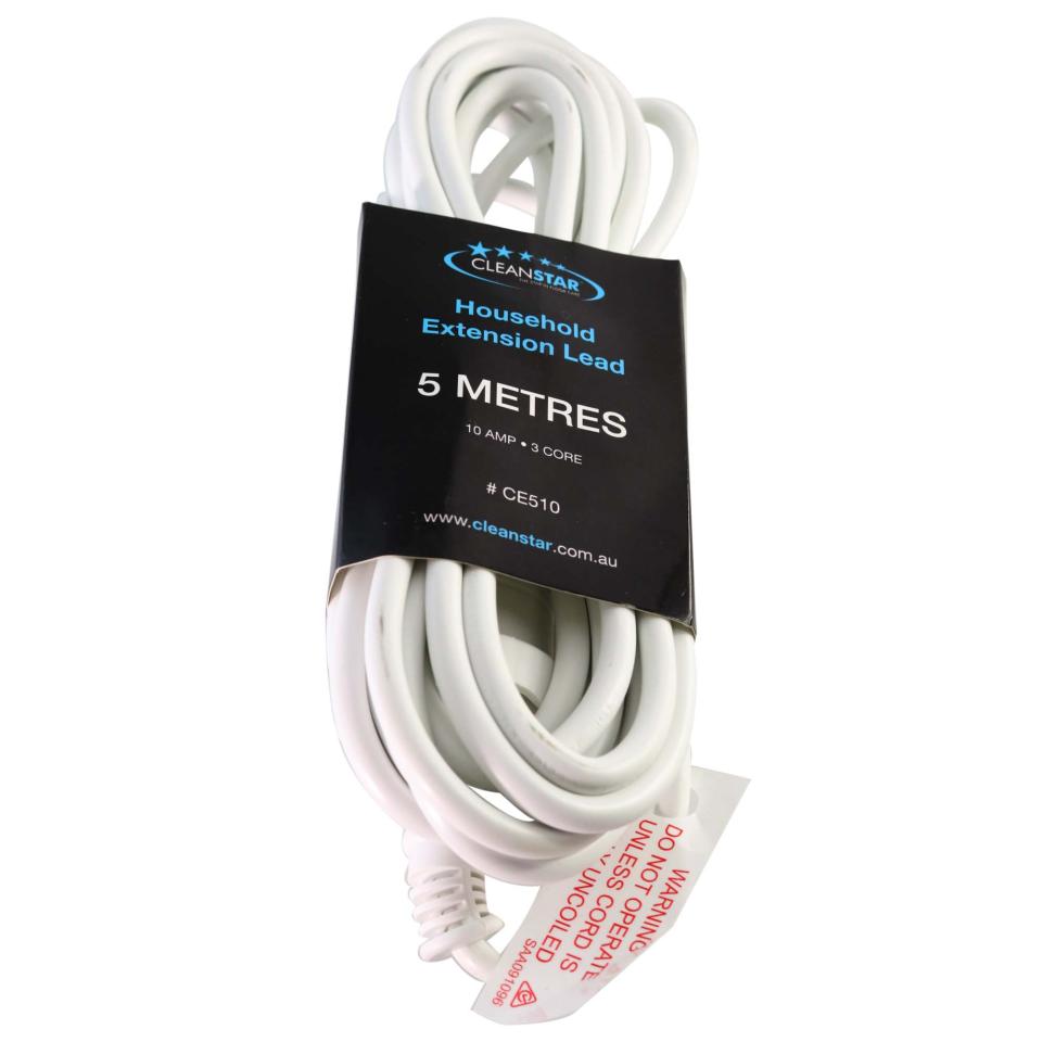 Cleanstar White 5m Extension Lead Image