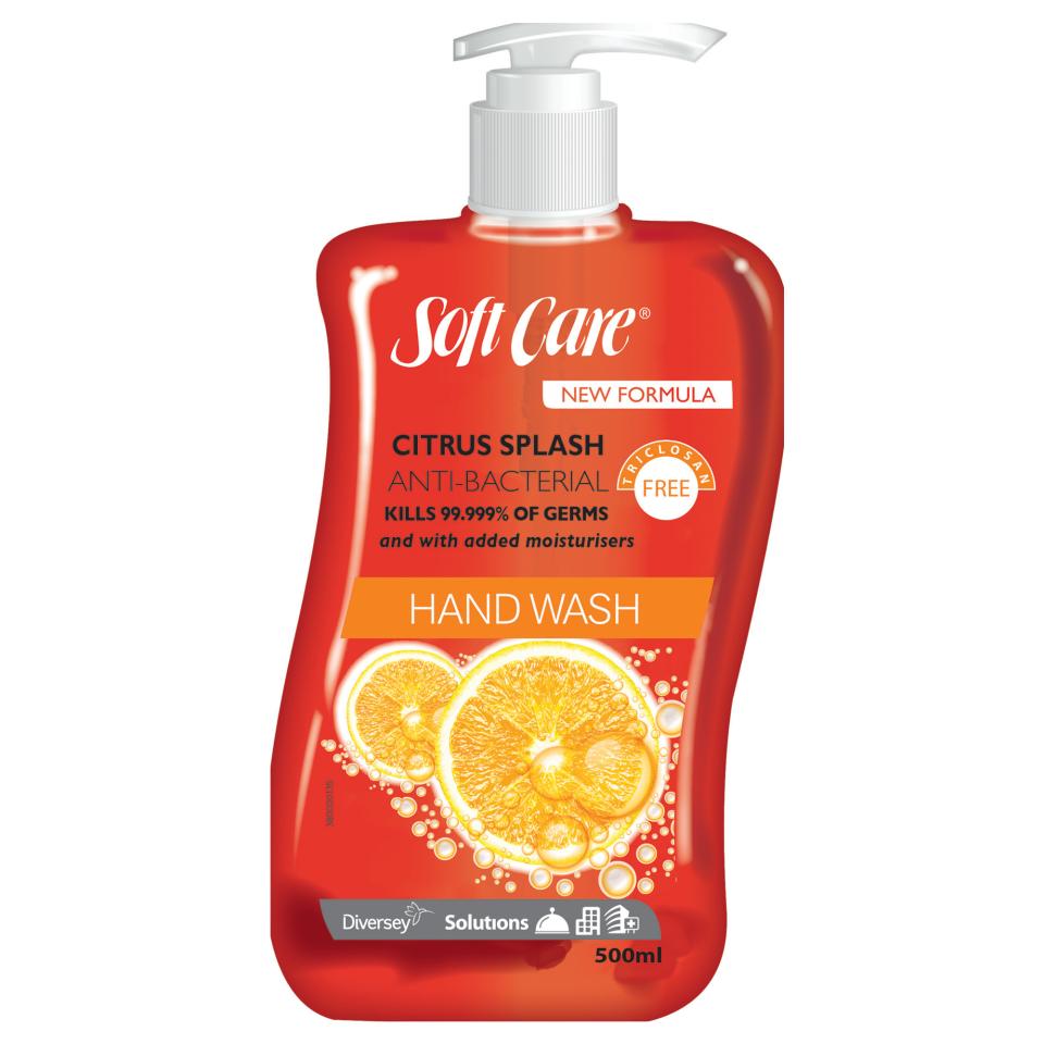 Diversey Soft Care Anti-Bac Hand Wash Citrus Splash 500ml
