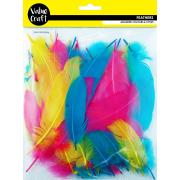 Arbee Craft Goose Feather Satin Bright Mix