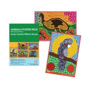 Wingaru Education Animal Artwork A4 Poster Pack 5