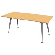 Rapidline Span 1800 x 750 Meeting Table - Beech