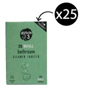 Ditch3 Bathroom Cleaner 25 Tablet Refill Pack