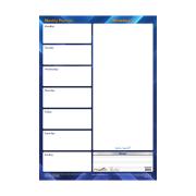 Writeraze Weekly Planner Undated 9600 Framed 500mm x 700mm
