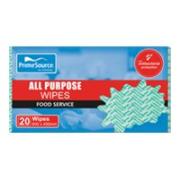 Prime Source All Purpose Wipes 60X45cm Green Pack 20