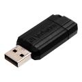 Thumbnail image of Verbatim Store 'n' Go Pinstripe USB 2.0 Flash Drive 16GB Black