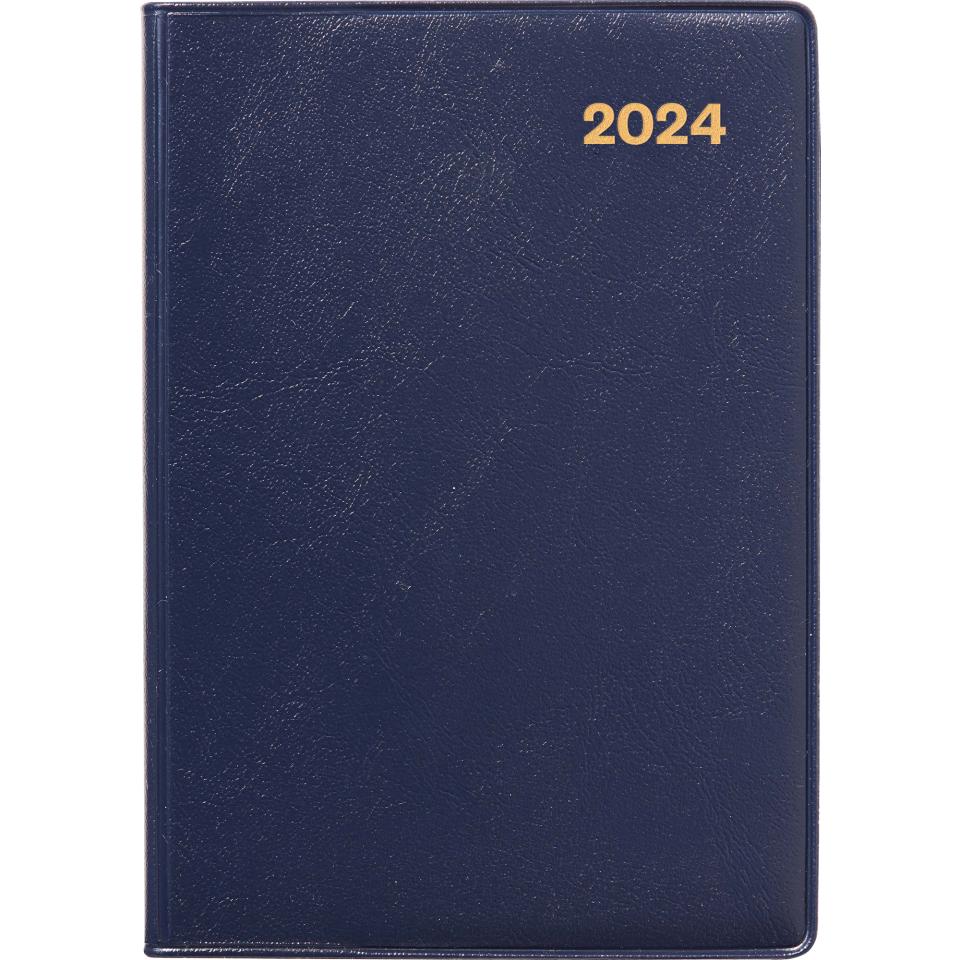 Winc 2024 Pocket Diary A7 Day to Page Navy