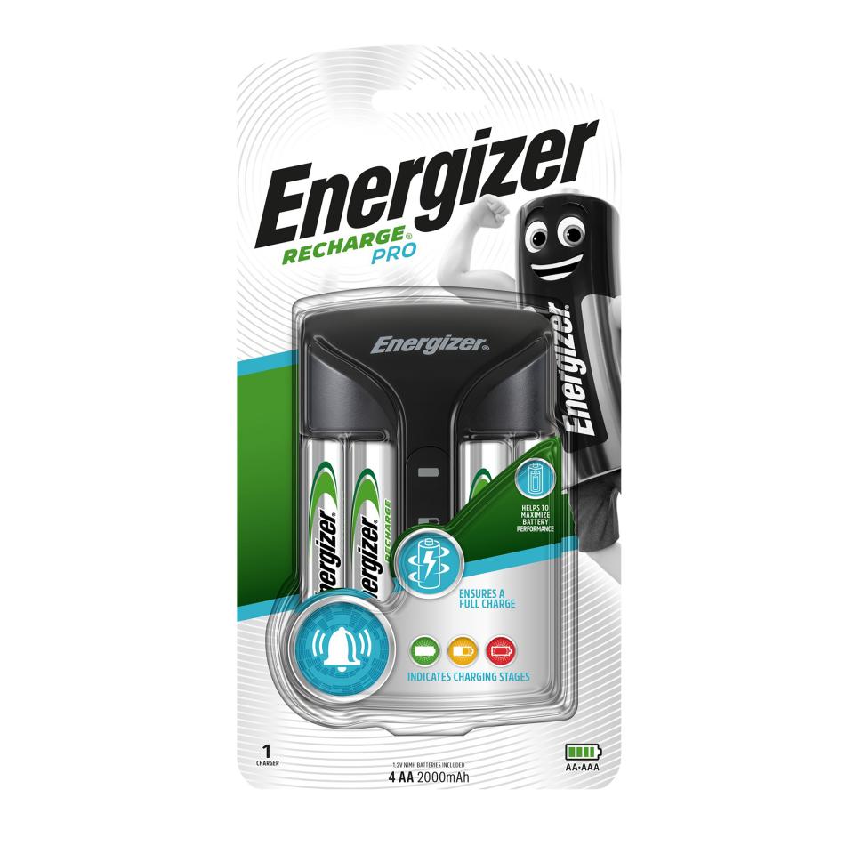 Energizer AA Rechargeable Batteries 1.2V Pack 4 Winc