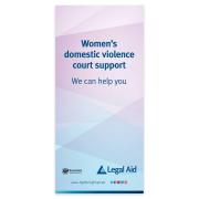 Womens Domestic Violence Court Support. We Can Help You.brochure Each