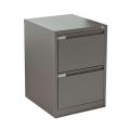 Mercury Vertical Filing Cabinet 2 Drawer 710h x 470w x 620dmm Graphite ...