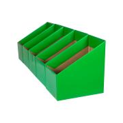 Marbig Large Book Box Green Pack 5