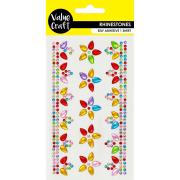Arbee Rhinestone Adhesive Large Petals 1 Sheet