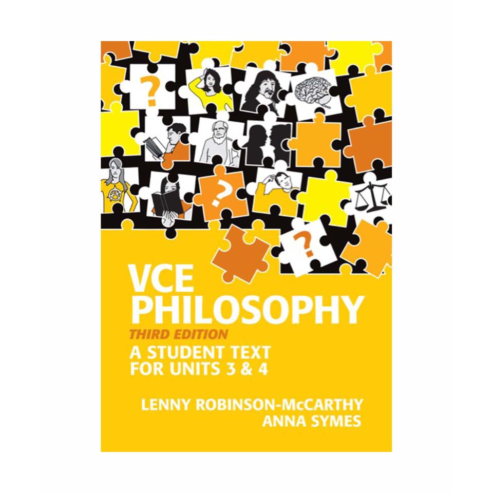 VCE Philosophy Units 3 & 4 3rd Edn