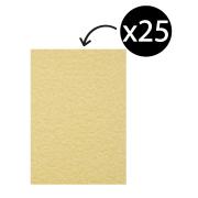 Winc Specialty Paper Parchment Board A4 175gsm Gold Pack 25