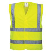 Portwest C470 Hi-Vis Band Brace Vest Yellow 4XL- 5XL