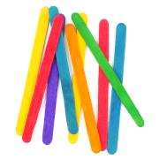 Arbee Wood Craft Pop Sticks Multicolour 1000pc