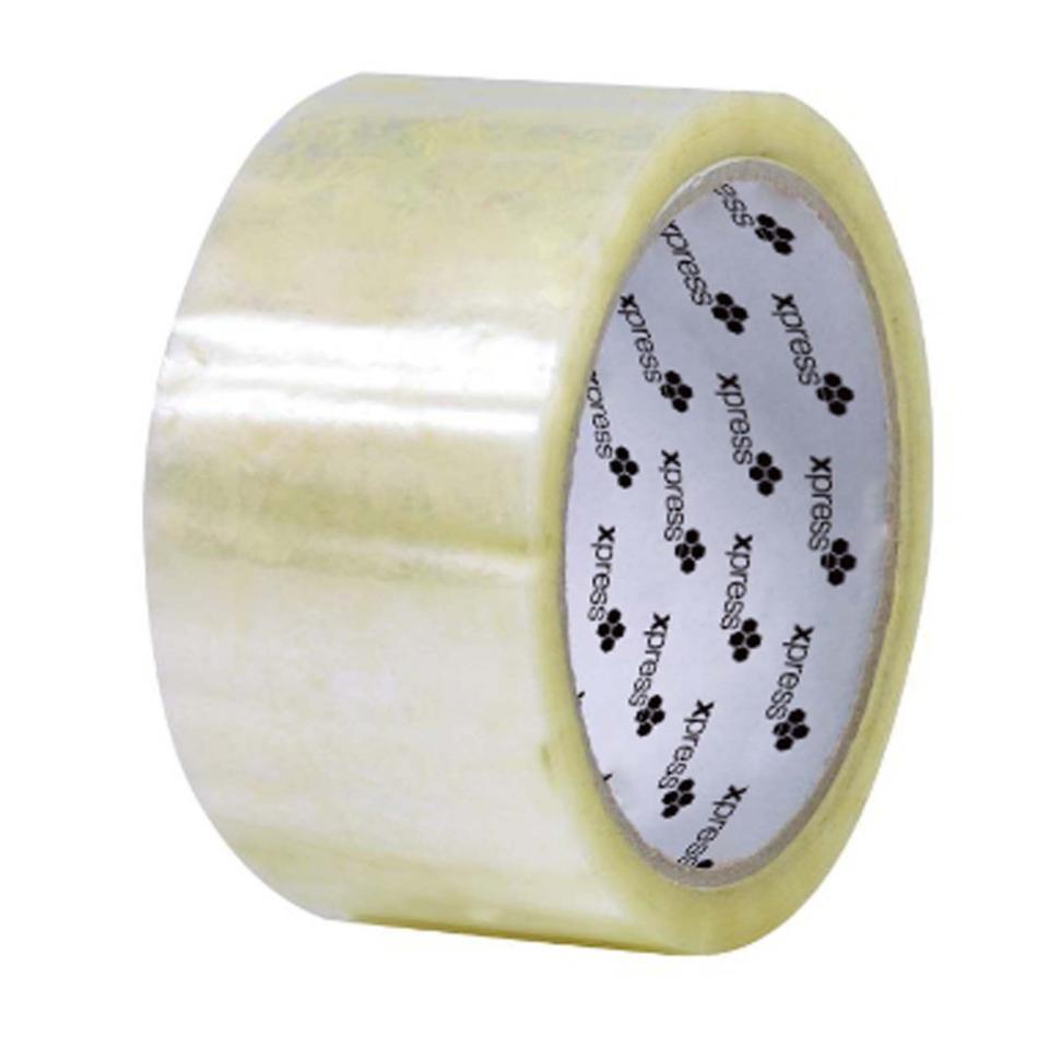 Xpress Packaging Tape Acrylic 48mmx75m Clear Pack 6 Image