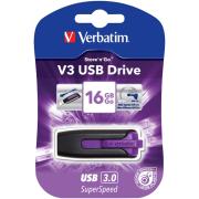 Verbatim Store-n-go USB Flash Drive V3 16GB Purple