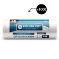 Thumbnail image of Austar Contractor Bin Liners Clear Hdpe 36lt Roll 50 Carton 1000