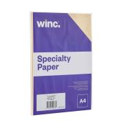 Winc Specialty Paper Marbled A4 90gsm Tan Pack 50