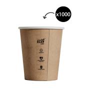 Truly Eco Single Wall Uni Cup 8oz Kraft Carton 1000