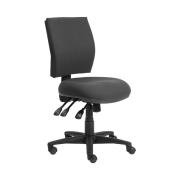 Officemax 300 Task Chair Medium Back 3 Lever Velocity Charcoal