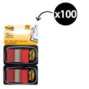 Post-It Flags 25.4 x 43.2mm Red Pack 100 2 x 50