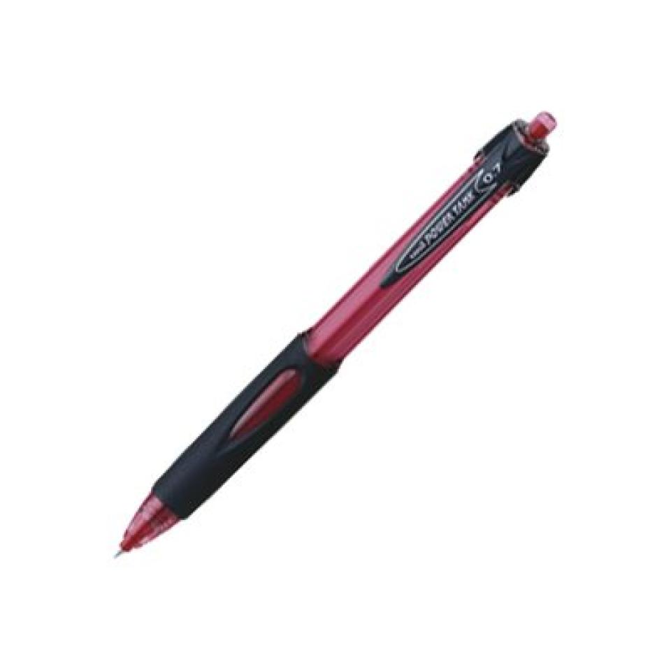 Uni-ball SN227 Retractable Ballpoint Pen Fine 0.7mm Red Each