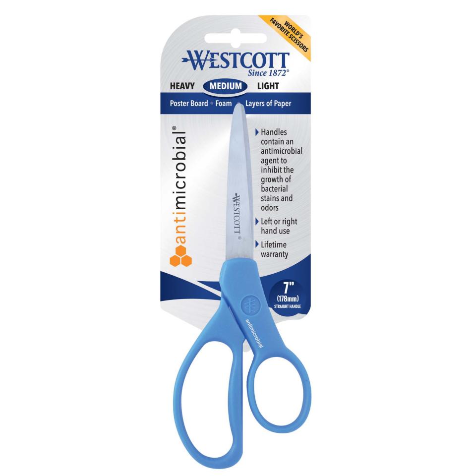 Westcott Antimicrobial Scissors 7 Inch Assorted Winc