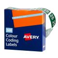 Thumbnail image of Avery Colour Coding Labels 25mm Year 25 Dark Green Roll 500