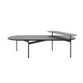 Thumbnail image of Rapid Line Nido Oval Coffee Table 1200W X 681D mm Black/Black