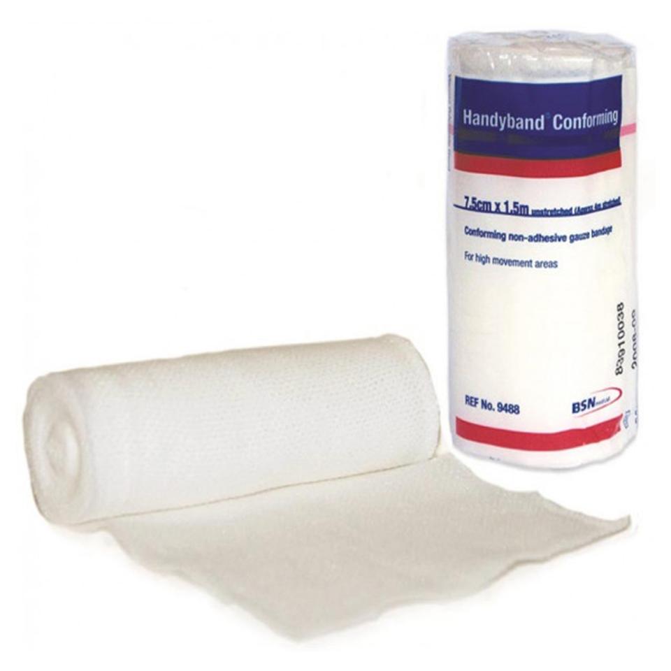 Uneedit B9485 Handyband Conforming Bandage Elastic Gauze 5cm x 1.5M