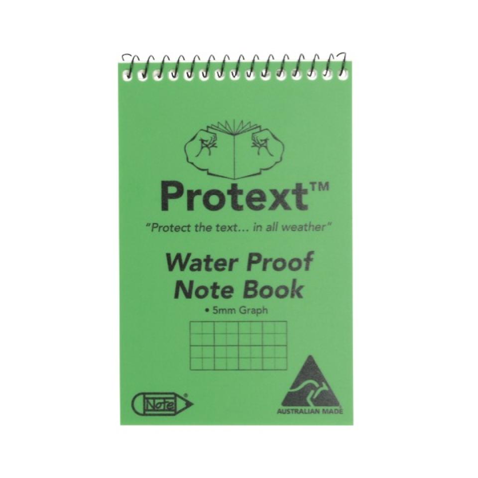 Protext Notepad 150x100mm 5mm Graph 85gsm Assorted Colours 50 Pages