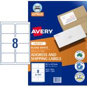 Avery Shipping Labels for Inkjet Printers 99.1 x 67.7mm 200 Labels