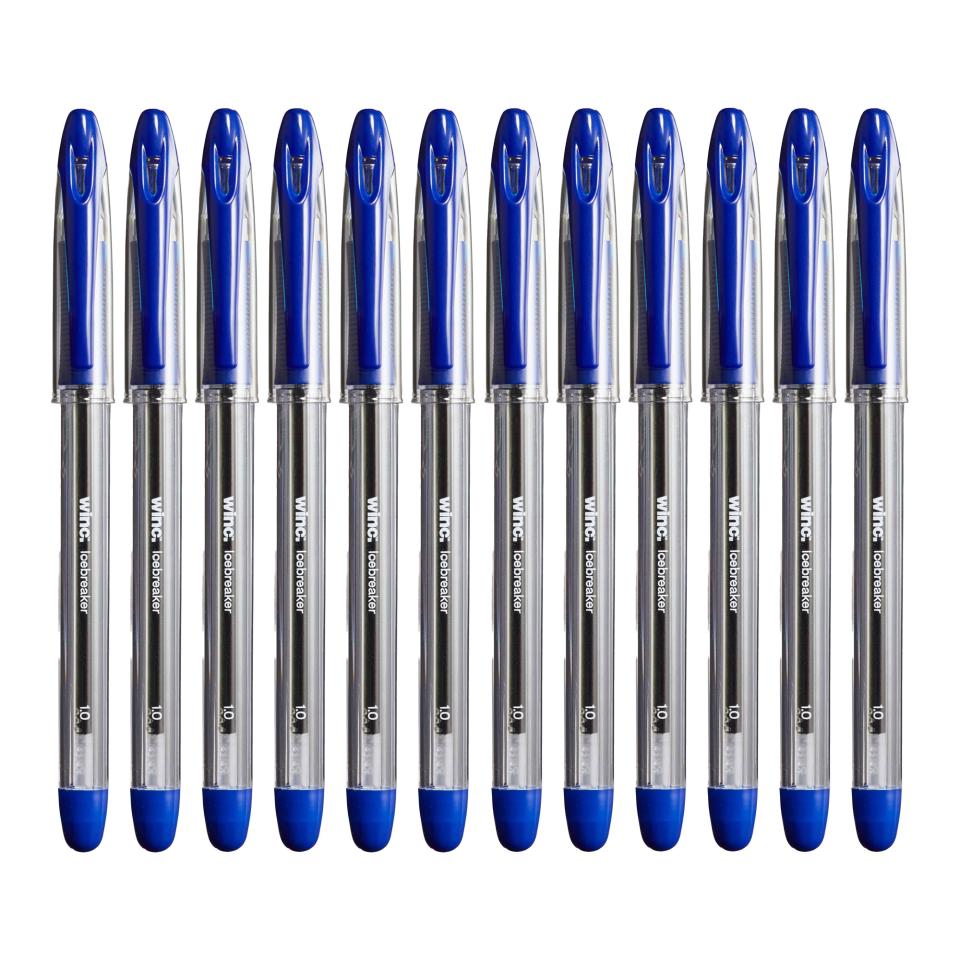 BIC Cristal Original Ballpoint Pen Medium 1.0mm Blue Box 50