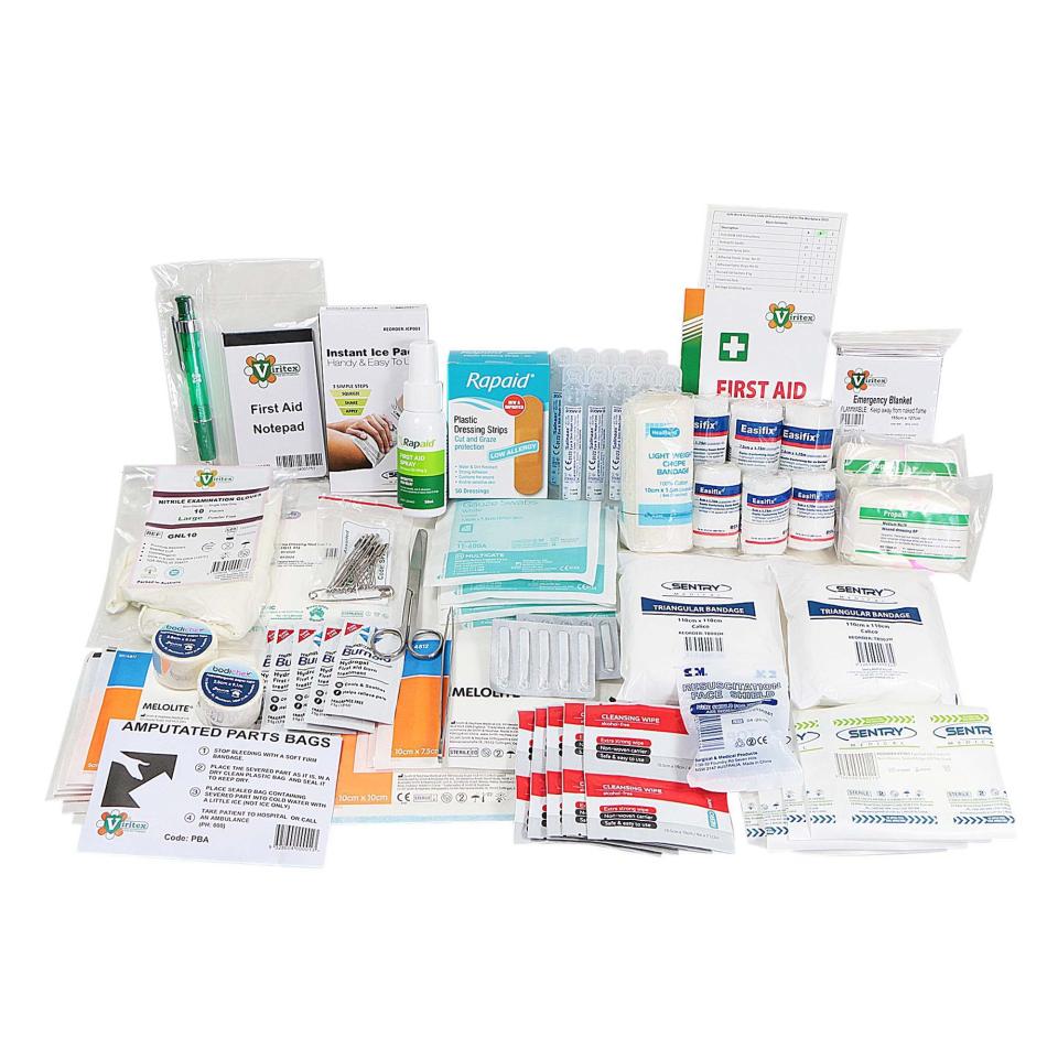 Uneedit Supplies First Aid Kit Moderate Risk Type B Kit Portable