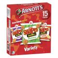 Thumbnail image of Arnotts Shapes Multipack Crackers Variety Pack 15