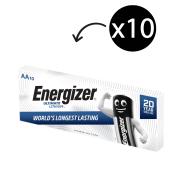 Energizer Lithium Battery AA Box 10
