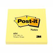 Post-it Notes 76 x 76mm Yellow 100 Sheets Each