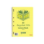Spirax 814 Recycled Lecture Book A4 140 Page