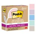 Thumbnail image of Post-it 100% Recycled Paper SS Notes 76 x 76 Wanderlust Pastels Pack 5