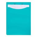 Thumbnail image of Marbig Professional Antimicrobial Clipfolder A4 Aqua Blue Pack 10
