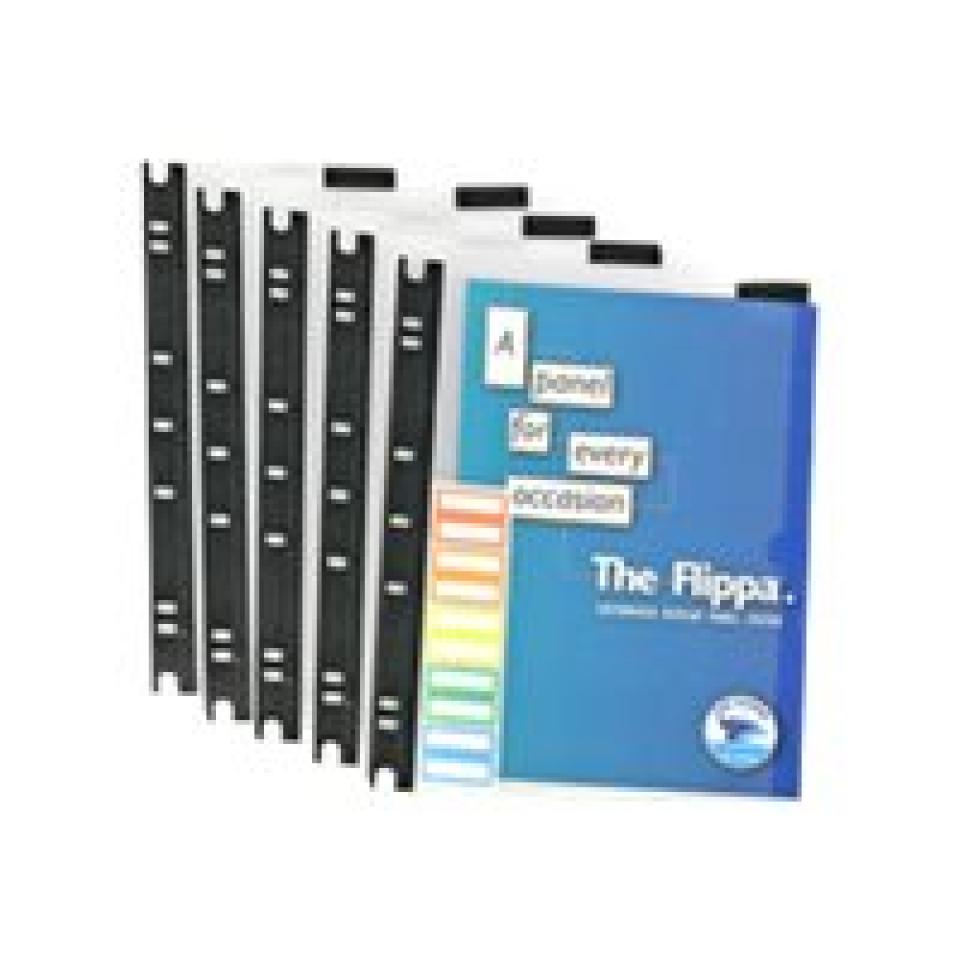 Arnos Flippa Display Panels Top Opening A4 Clear Pack 5 Image