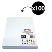 Rainbow White Board A4 220gsm Pack 100