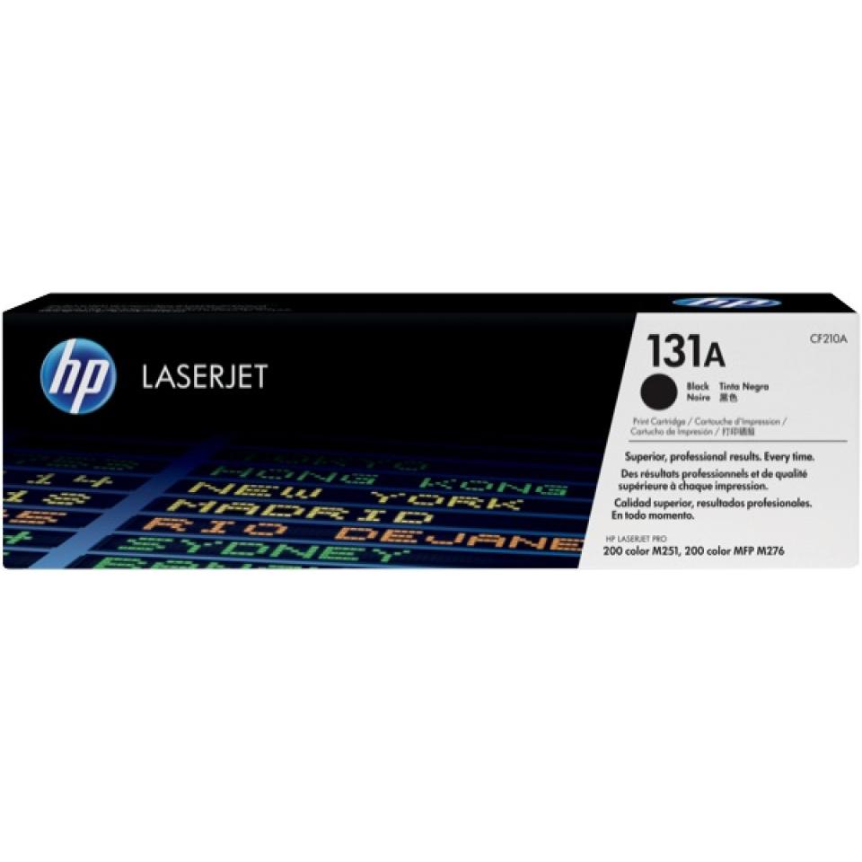 HP LaserJet 131A CF210A Black Toner Cartridge 1.52K