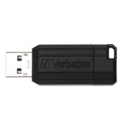 Verbatim Store 'n' Go Pinstripe USB 2.0 Flash Drive 64GB Black