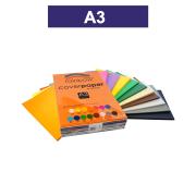 Rainbow Cover Paper A3 279X420mm 125gsm Assorted Pack 500